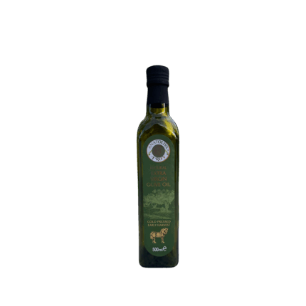 500 ml Plastic Bottle - Natural Extra Virgin Olive Oil - Cold Pressed Early Harvest
